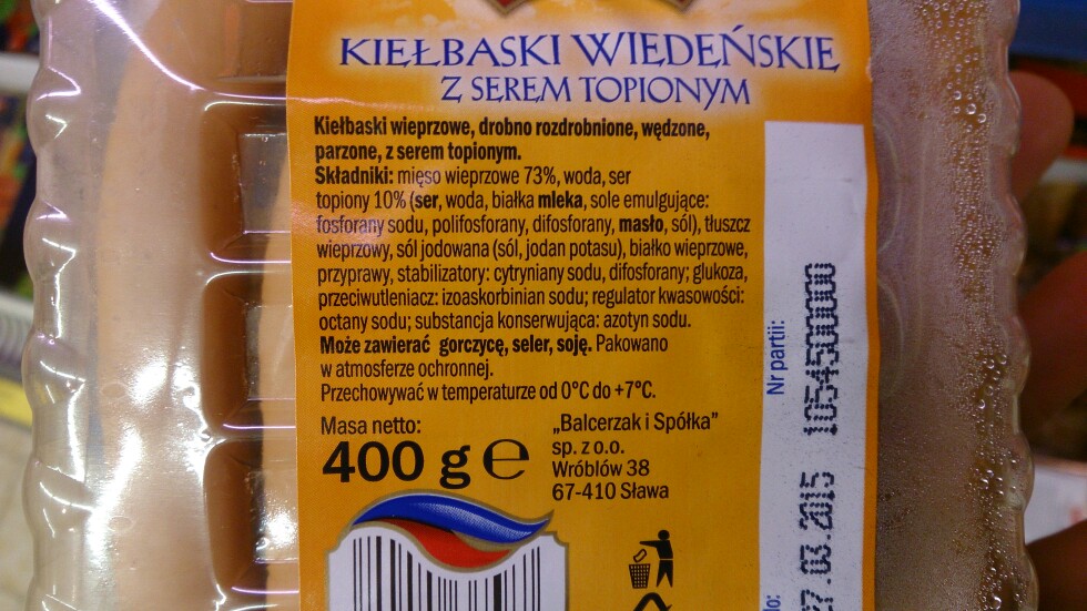 Kiełbaski Wiedeńskie z serem topionym Pikok lidl