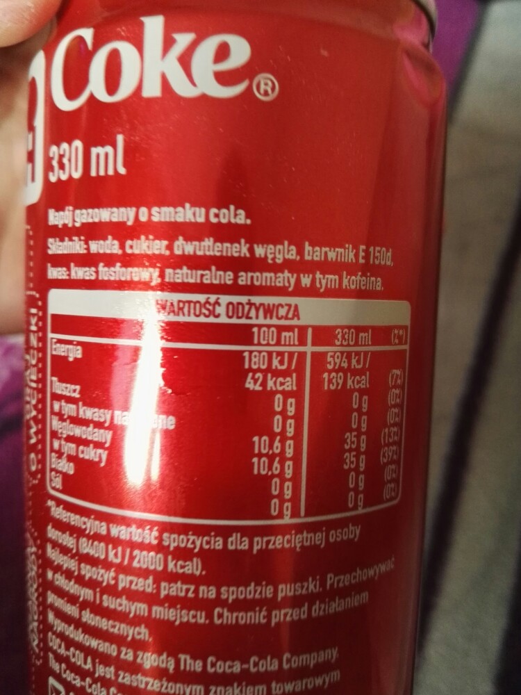 Coca-Cola Coke 330ml 