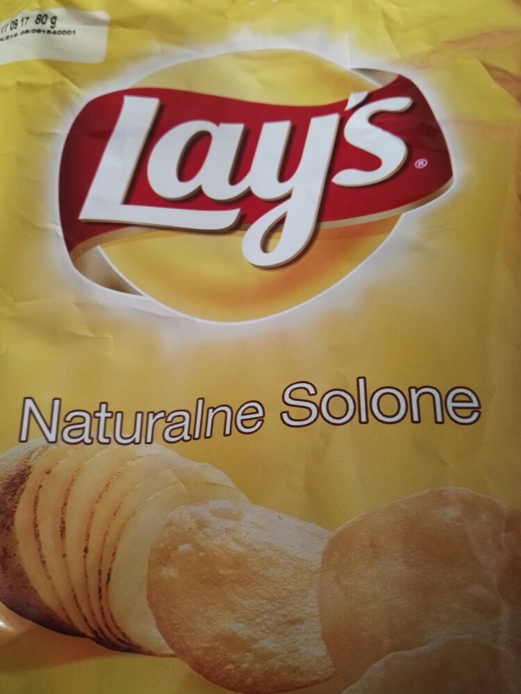 Chipsy Lays Naturalnie solone 
