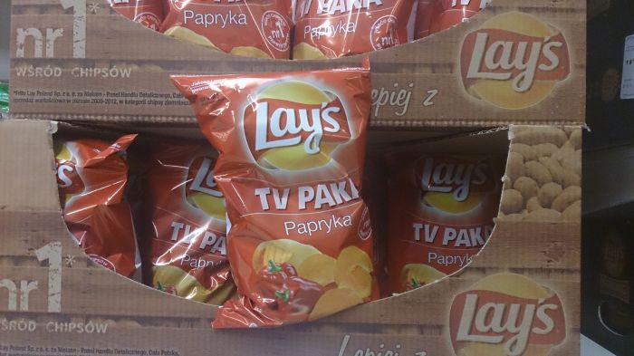 Chipsy Lays papryka 