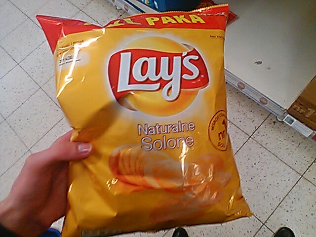 Chipsy lays solone tesco