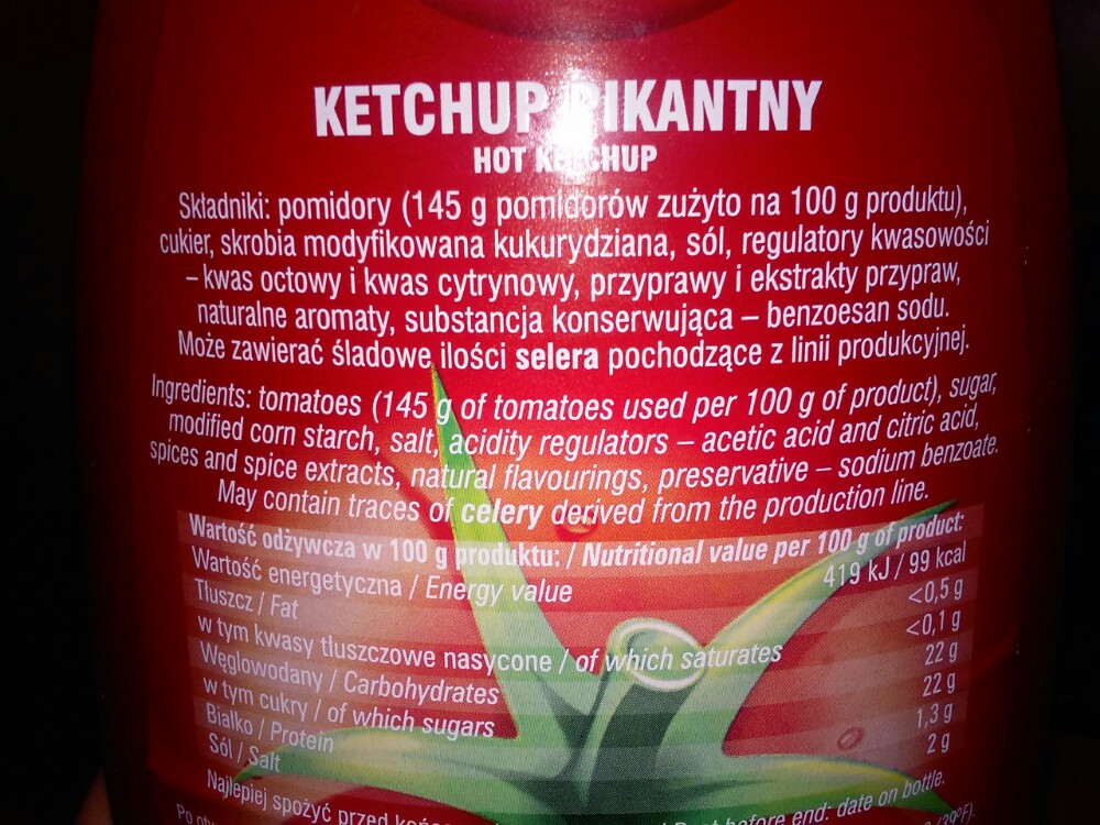 Ketchup pikantny KOTLIN 