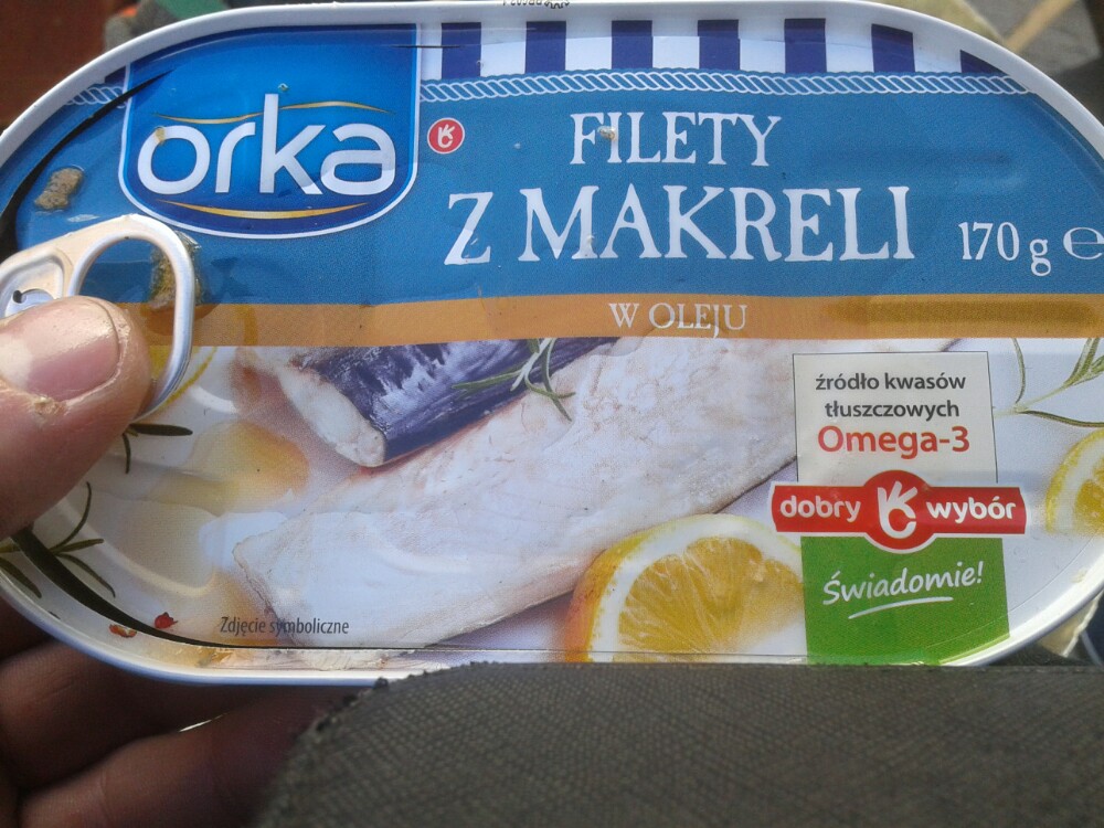 Filety z makreli w oleju Orka 