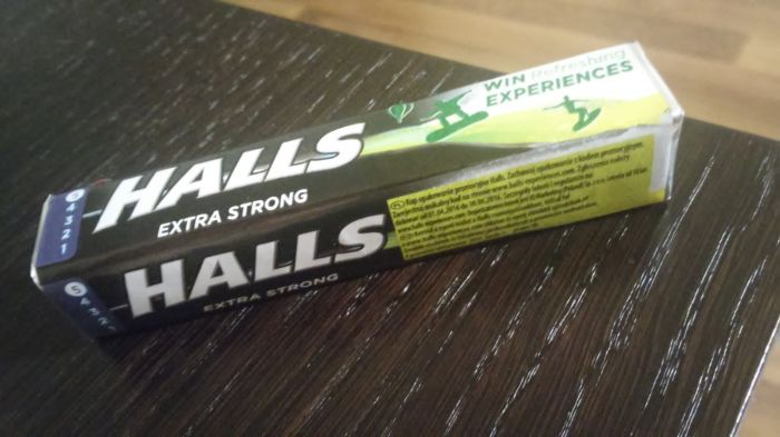 Halls Extra Strong 