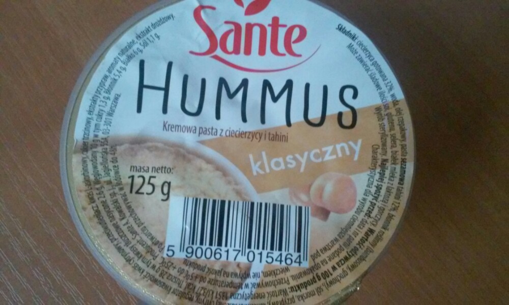 Hummus klasyczny Sante lidl