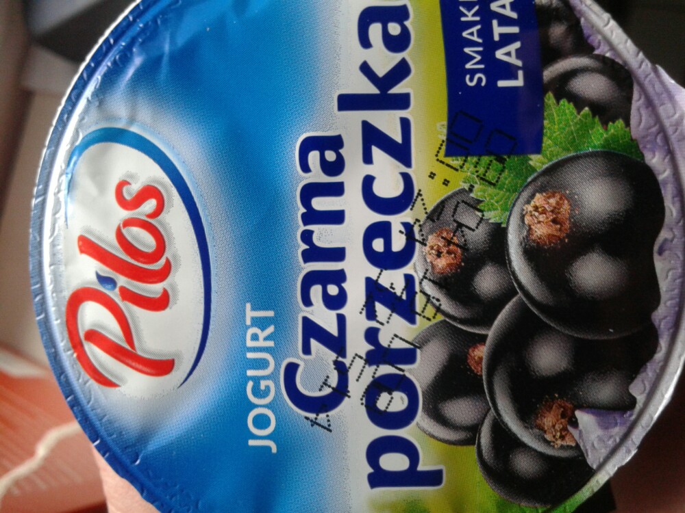 Jogurt czarna porzeczka Pilos Lidl lidl