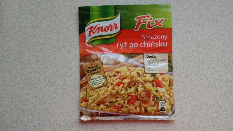 Knorr Fix Smażony ryż po chińsku 