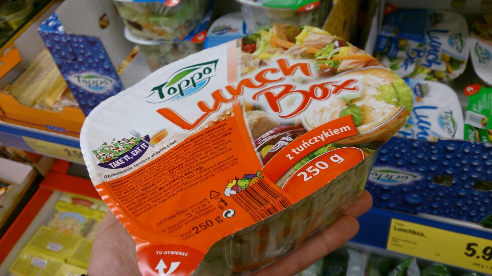 Lunch Box z tuńczykiem Toppo lidl