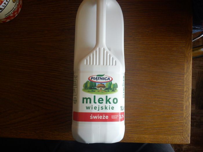 Mleko wiejskie świerze Piątnica 