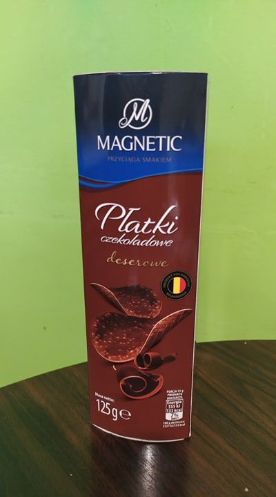 Płatki czekoladowe deserowe MAGNETIC biedronka
