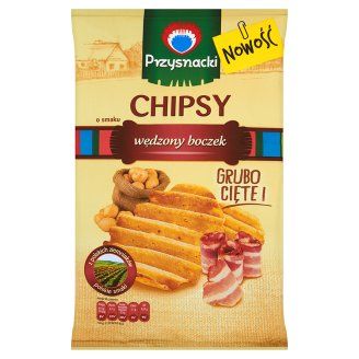 Przysnacki - chipsy o smaku wędzonego boczku 