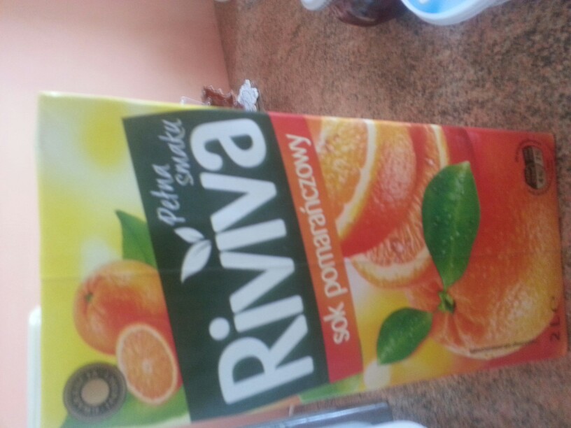 Riviva - sok pomarańczowy biedronka