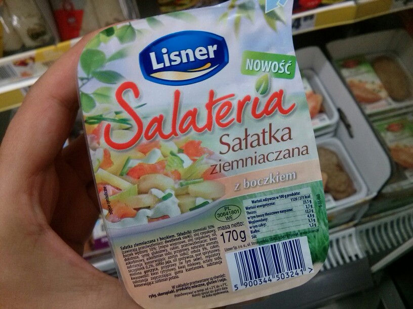 Salateria Sałatka ziemniaczana z boczkiem biedronka