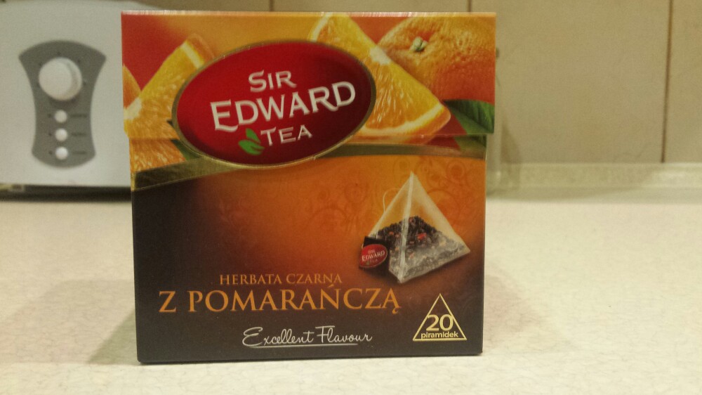Sir Edward Tea- herbata czarna z pomarańczą 