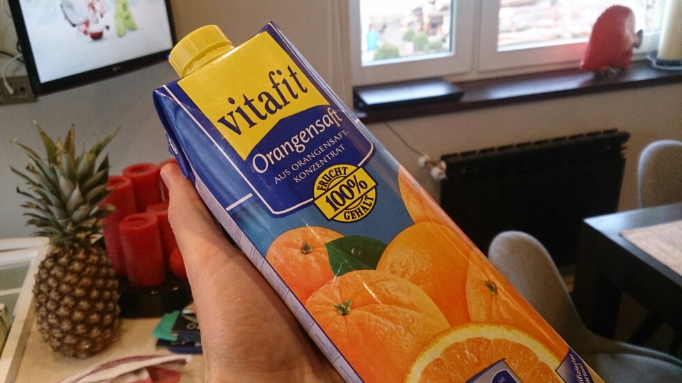Sok pomarańczowy VitaFit lidl