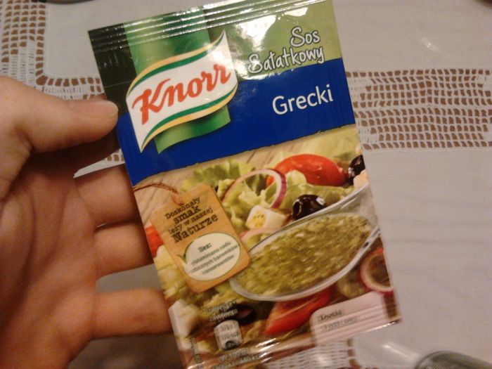 Sos Sałatkowy Grecki Knorr 
