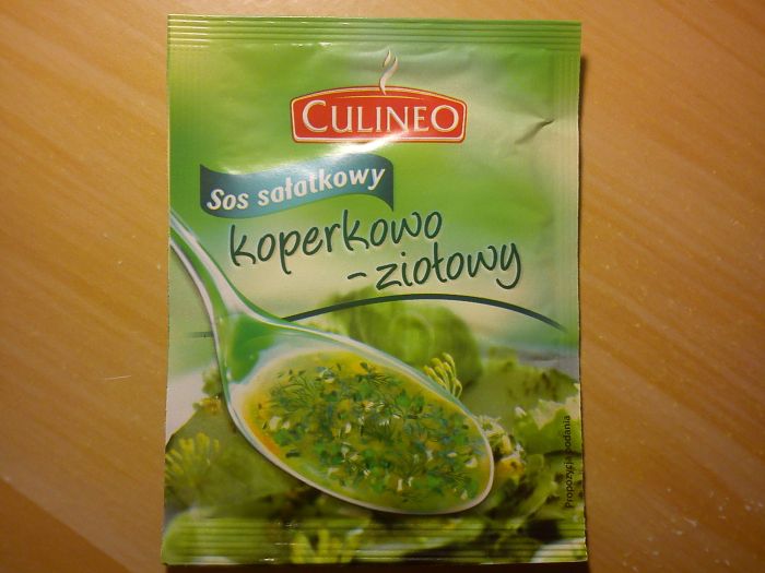 Sos sałatkowy koperkowo-ziołowy Culineo biedronka