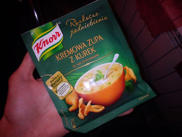 Zupa krem z kurek Knorr 
